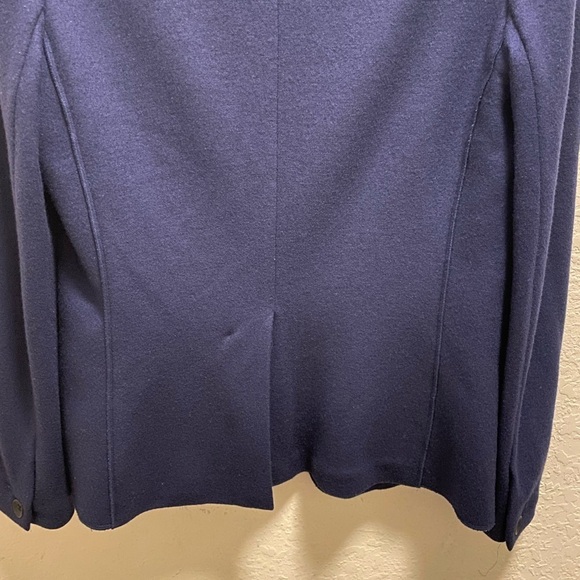 Rag & Bone Blue Wool Club Jacket Blazer Size 0 In Bright Blue - Picture 12 of 12
